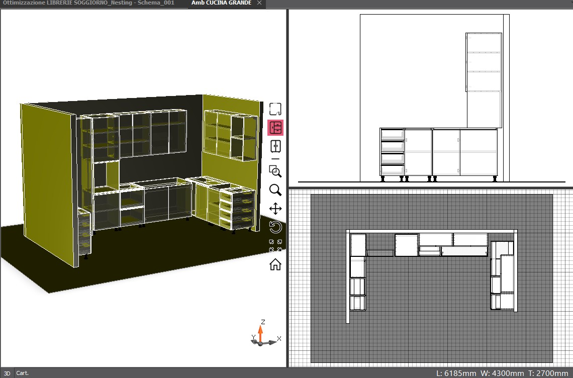 Progettazione e render